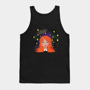 She lives with the stars Tank Top